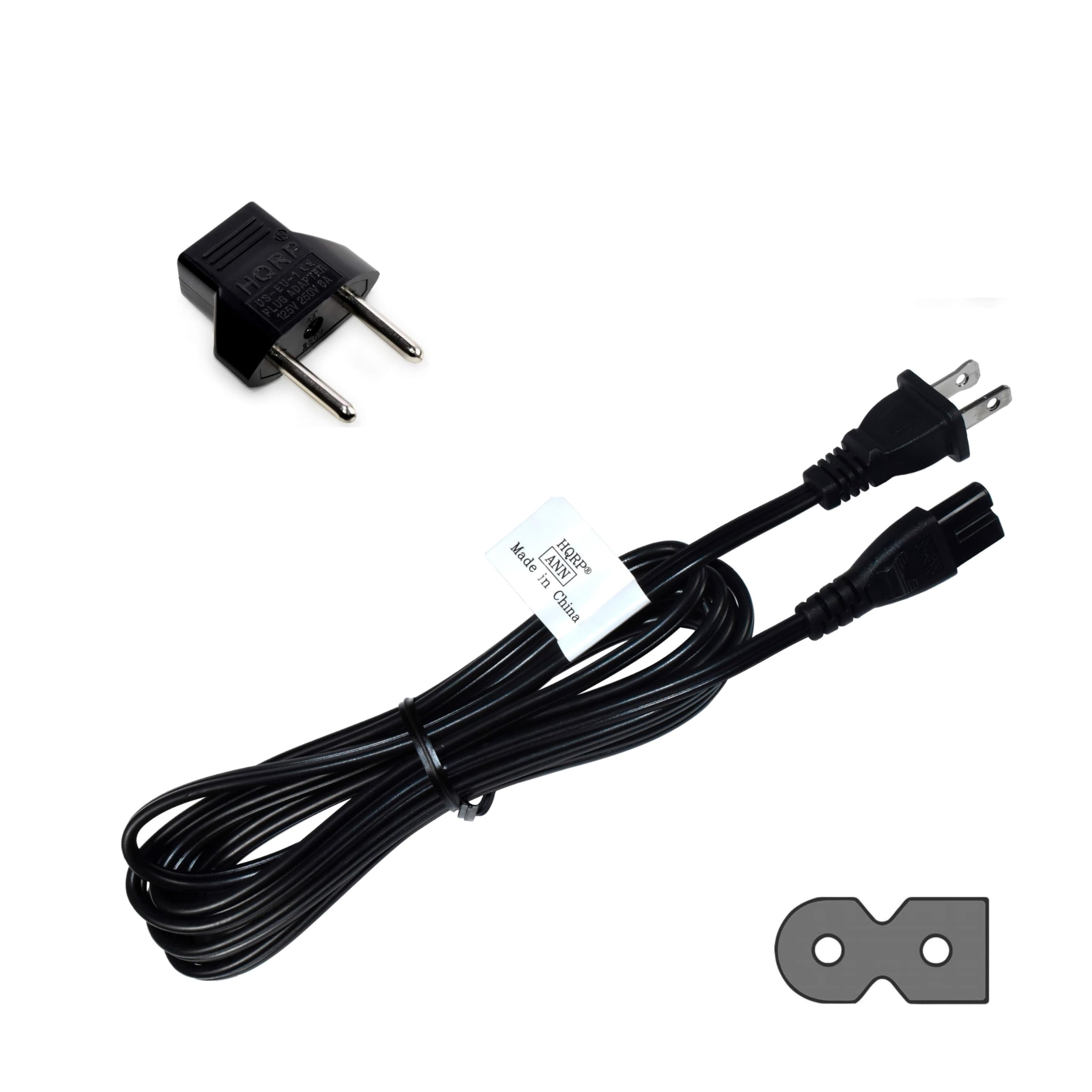 Amazon.com: HQRP AC Power Cable Cord, 10 ft Long for VIZIO E